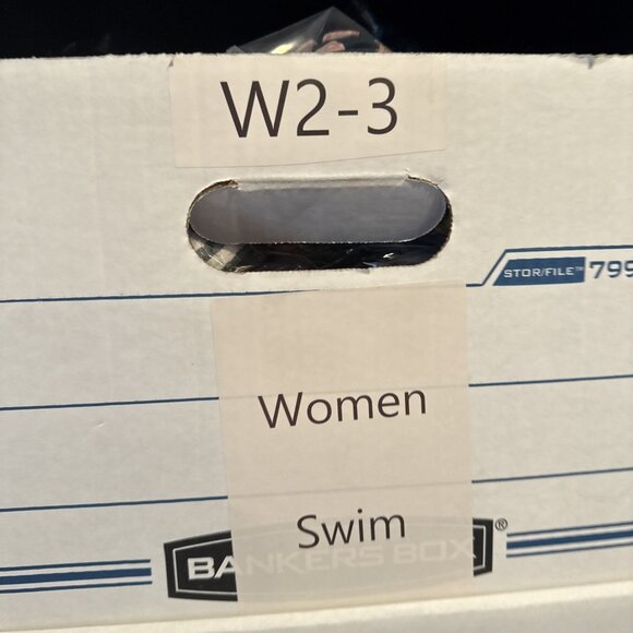 PERONA Tankini Top Plus Size 22W Swim Top Black White Geometric Swimsuit NWT - Picture 8 of 8